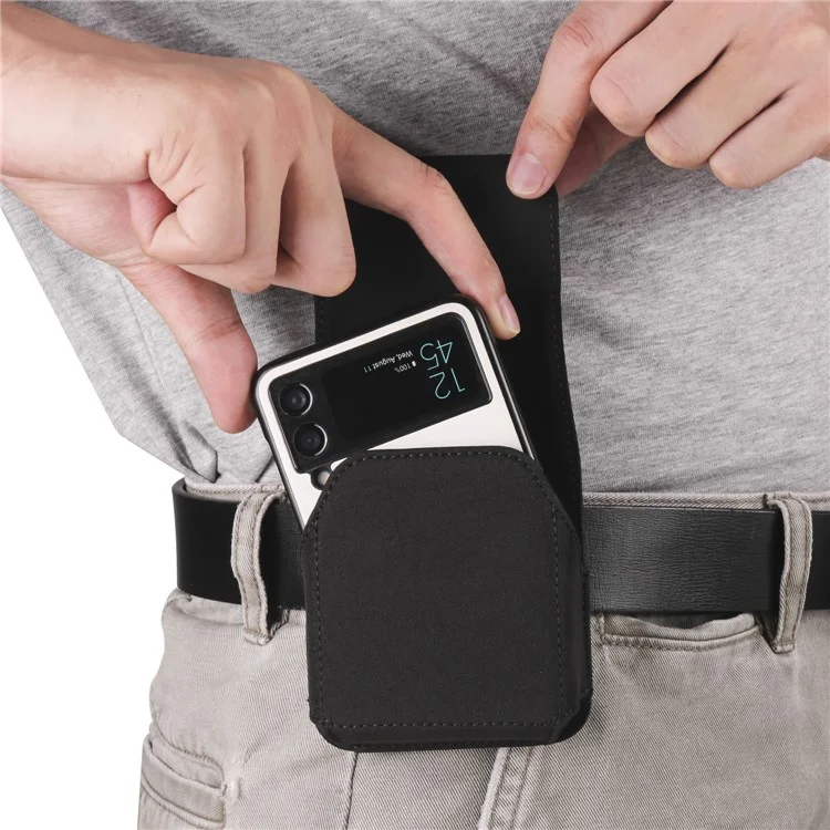 Phone Belt Bag for Universal Folding Cell Phones Anti-Scratch Waterproof Nylon Waist Pouch