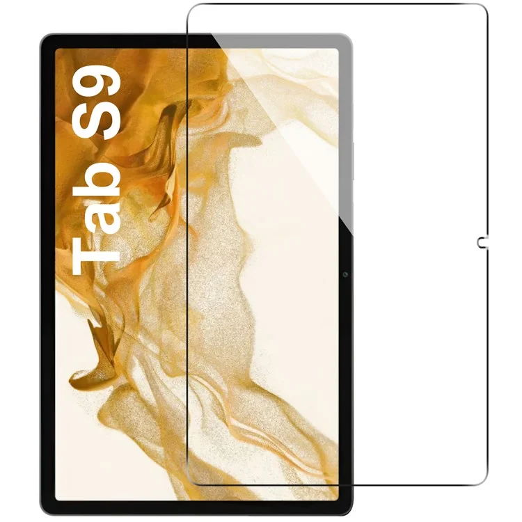 Para Samsung Galaxy Tab S7 / S8 / S9 Arc Edge Protector de Pantalla Tablet Cristal Templado HD Antiarañazos Película de Pantalla