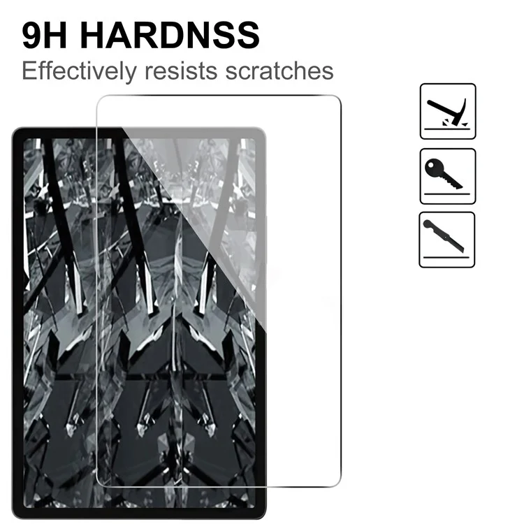 Para Samsung Galaxy Tab S7 / S8 / S9 Arc Edge Protector de Pantalla Tablet Cristal Templado HD Antiarañazos Película de Pantalla