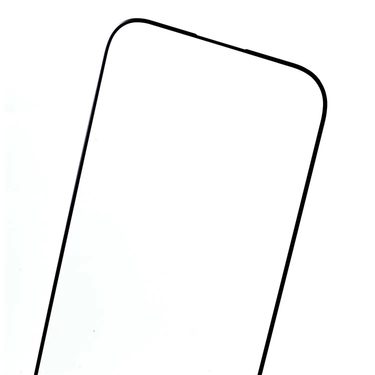 Für iPhone 15 Pro elektroplatierte Seidendruckfolie, vollständige Abdeckung, vollständiger Klebstoff, gehärtetes Glas-Displayschutz