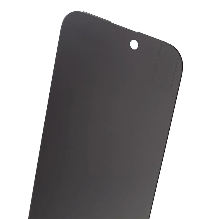 Für iPhone 15 Panzerglas-Displayschutz 180-Grad-Anti-Spionage-Vollbildfilm