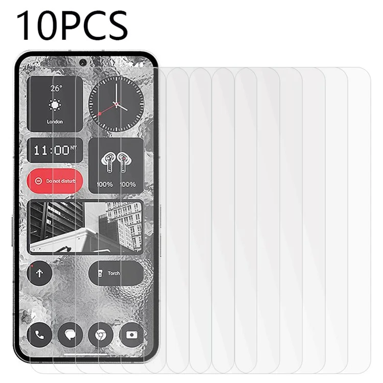 10PCS Screen Protector for Nothing Phone (2) , Anti-Explosion Tempered Glass HD Clear Phone Screen Film