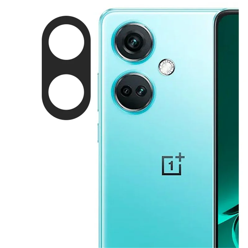 ENKAY HAT PRINCE For OnePlus Nord CE3 5G Camera Lens Protector Tempered Glass Ultra HD Lens Film - Black