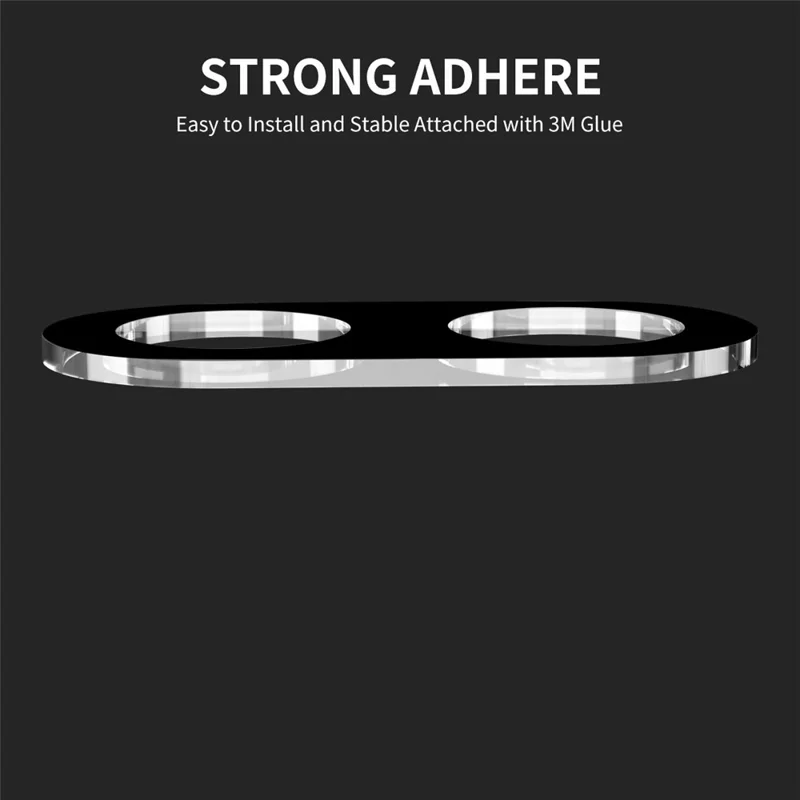 ENKAY HAT PRINCE For OnePlus Nord CE3 5G Camera Lens Protector Tempered Glass Ultra HD Lens Film - Black