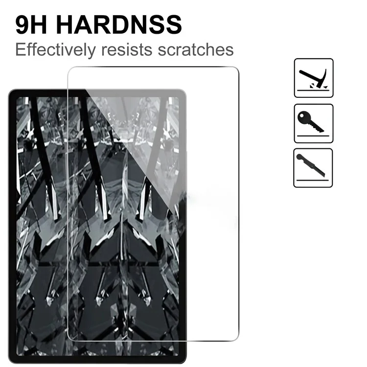 Для Samsung Galaxy Tab S10+ / S9+ / Tab S8+ / Tab S7 FE Arc Edge Tempered Glass Screen Film Tablet Screen Protector