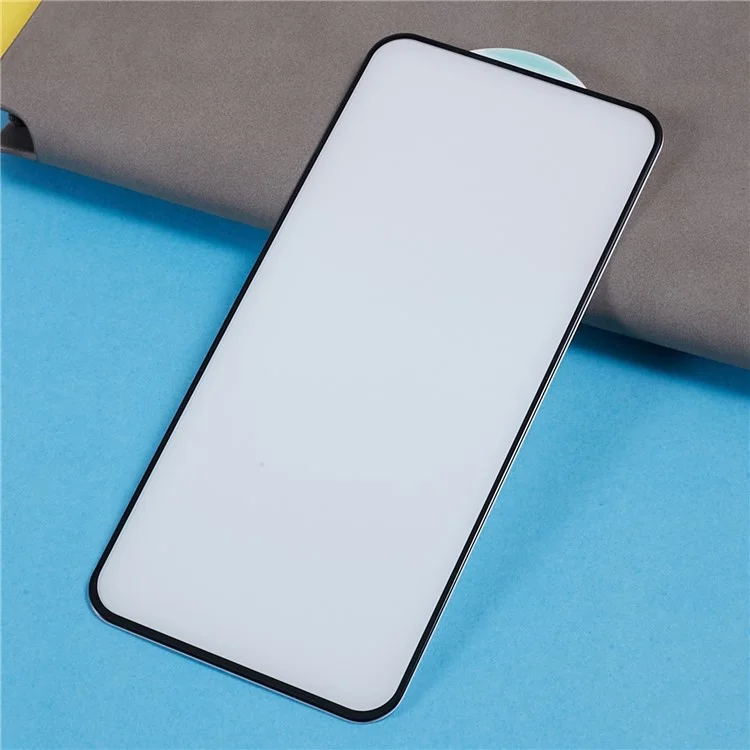Для Samsung Galaxy S23 FE Full Cover Screen Protector Black Edge Silk Printing Dispensing Glue Tempered Glass Film