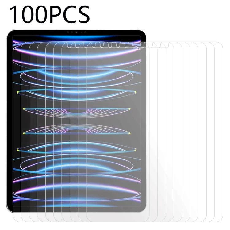Bulk Purchasing 100Pcs Screen Protector for iPad Pro 11 (2018) / (2020) / (2021) / (2022) / Air (2020) / (2022) Tempered Glass Clear Film