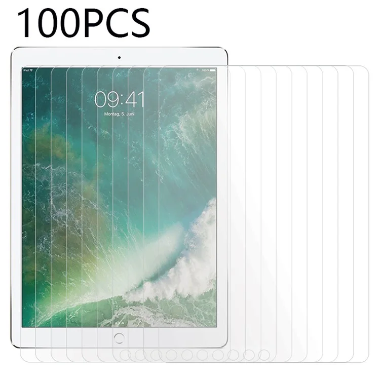 Bulk Buy 100Pcs For iPad Pro 10.5-inch (2017) / iPad Air 10.5 inch (2019) Clear Screen Film Tempered Glass Anti-Scratch Screen Protector