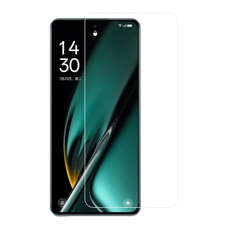 RURIHAI Bildschirmschutz für Oppo K11, Kratzfest 0,18 mm 2,5D Arc Edge High Aluminum-Silizium-Glas-Film