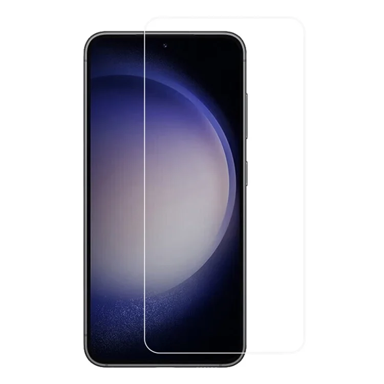 RURIHAI 10 шт. Для Samsung Galaxy S23 FE 0,18 мм 2,5D дуговой край Высокопроизводительный алюминиево-кремниевый стеклянный защитный экран