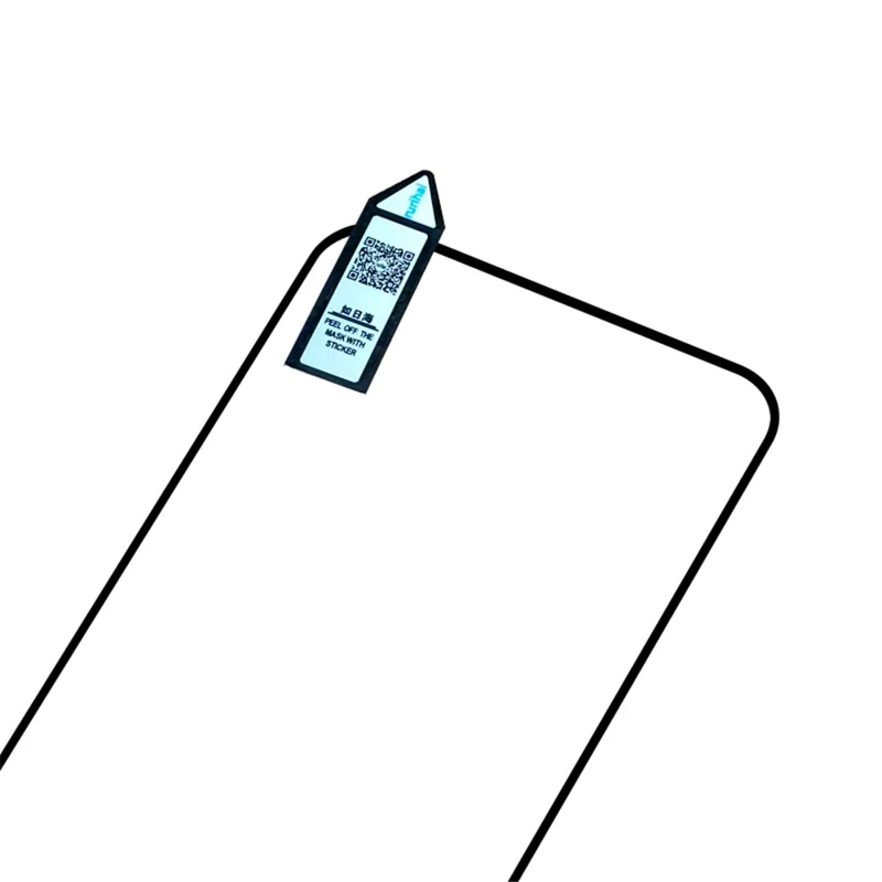 RURIHAI Für Samsung Galaxy S23 FE Kratzfest Sekundäre Härtung 0,26 mm 2,5D-Bildschirmschutz Hochaluminium-Silizium-Glasfilm