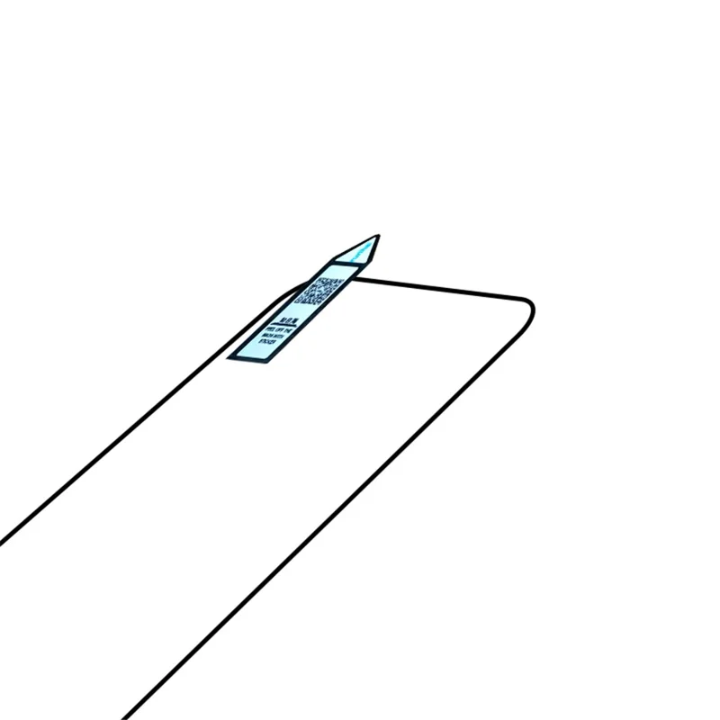RURIHAI Für Samsung Galaxy S23 FE Kratzfest Sekundäre Härtung 0,26 mm 2,5D-Bildschirmschutz Hochaluminium-Silizium-Glasfilm