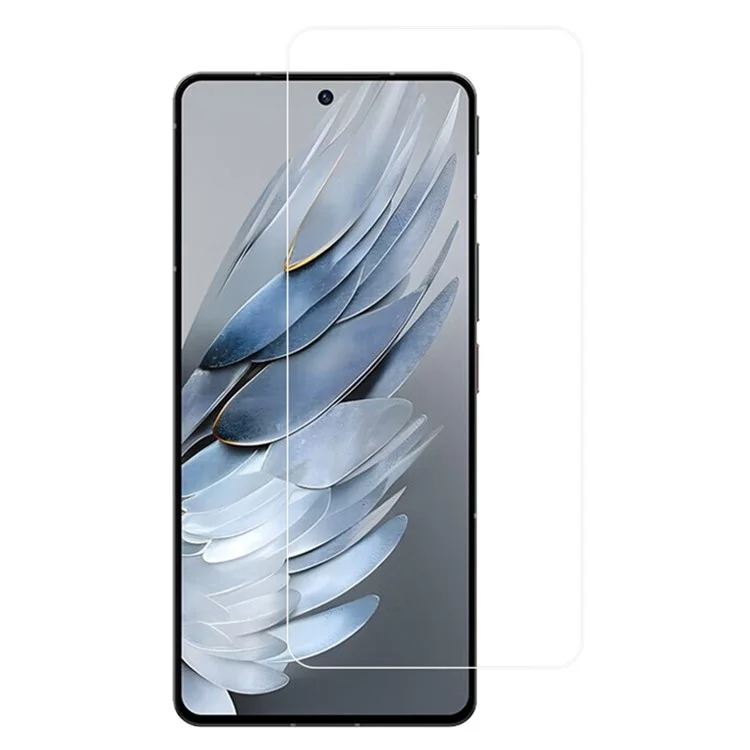 RURIHAI 10Pcs Screen Film for ZTE nubia Z50S Pro 5G , 0.18mm 2.5D Arc Edge High Aluminum-silicon Glass Screen Protector