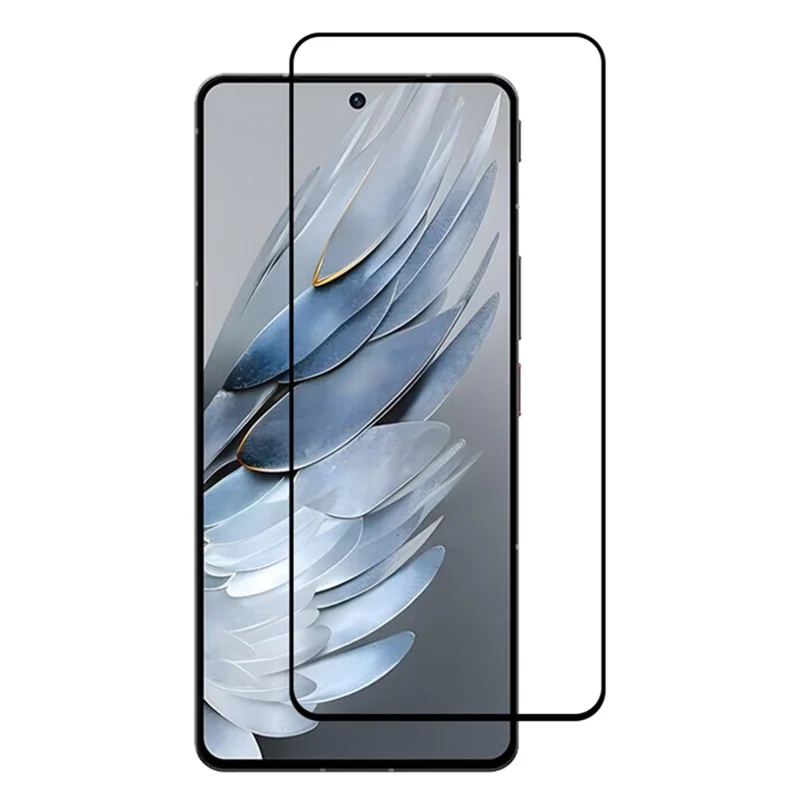 RURIHAI Für ZTE nubia Z50S Pro 5G HD Clear Secondary Hardening 0.26mm 2.5D Bildschirmschutz Hoher Aluminium-Silizium-Glasfilm