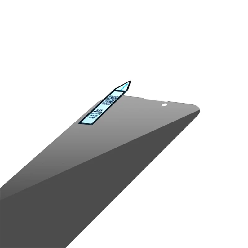 RURIHAI For iPhone 15 Pro Max Anti-scratch Screen Protector Anti-spy Full Cover High Aluminium-silicon Glass Film
