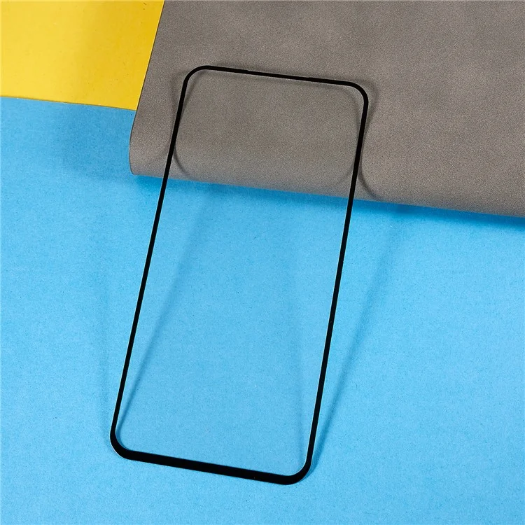 Silk Printing Screen Protector para Samsung Galaxy S23 FE, Película Protectora Completa de Vidrio Templado 20D con Pegamento Completo