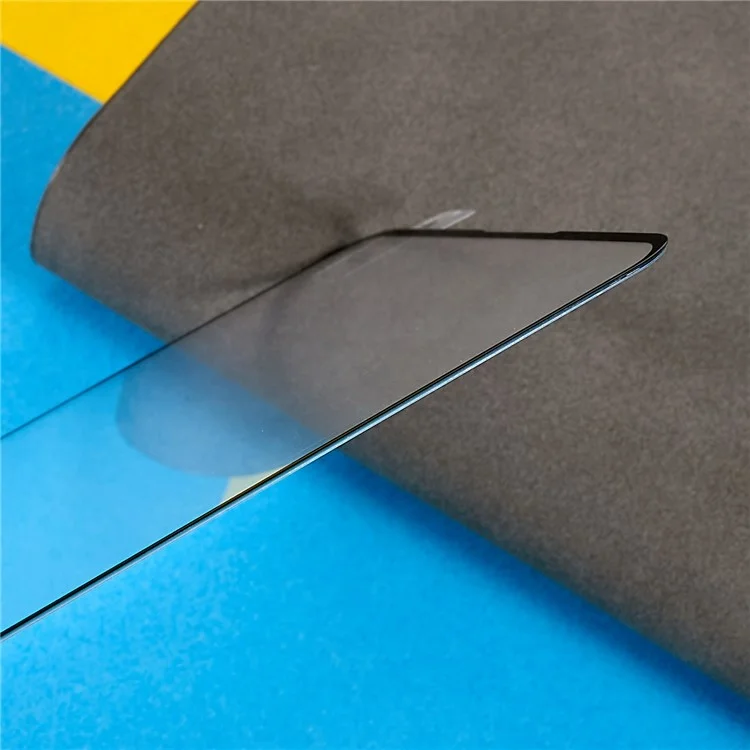 Tempered Glass Film for Honor 90 Lite 5G / X50i 5G , Silk Printing Full Glue Scratch-proof Full Screen Protector