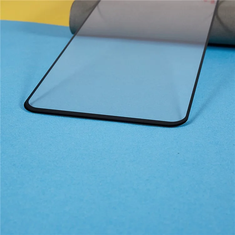 Pour Oppo A58 5G Silk Printing Tempered Glass Full Glue Anti-explosion Full Screen Protector