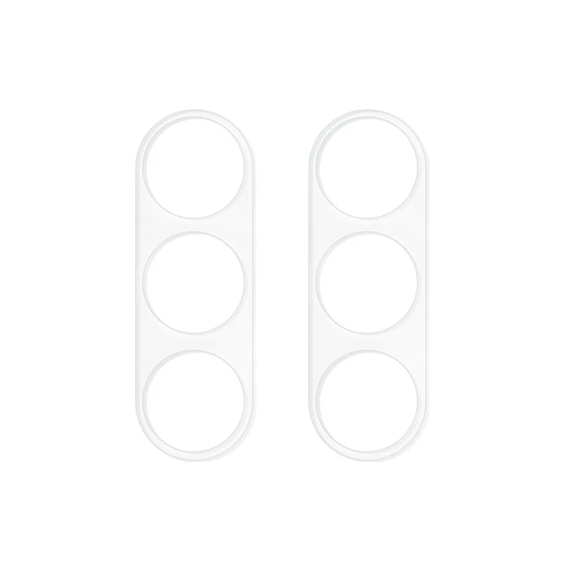 2Pcs For Samsung Galaxy S23 FE / M55 5G / C55 5G / F55 5G Camera Lens Protector 3D Arc Edge Tempered Glass Scratch-Resistant Lens Film