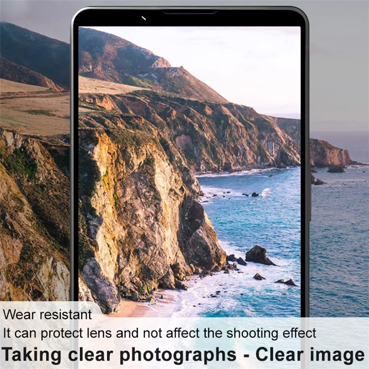 IMAK 2 Piezas / Juego para Sony Xperia 1 V HD Protector de lente de cámara transparente Película de vidrio templado