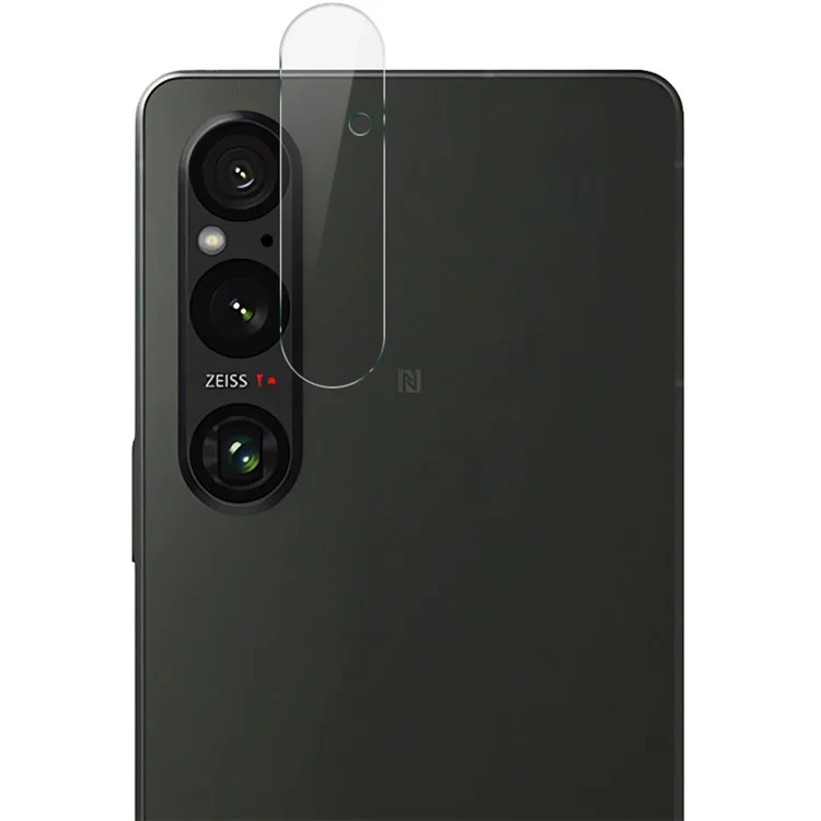 IMAK 2 Piezas / Juego para Sony Xperia 1 V HD Protector de lente de cámara transparente Película de vidrio templado