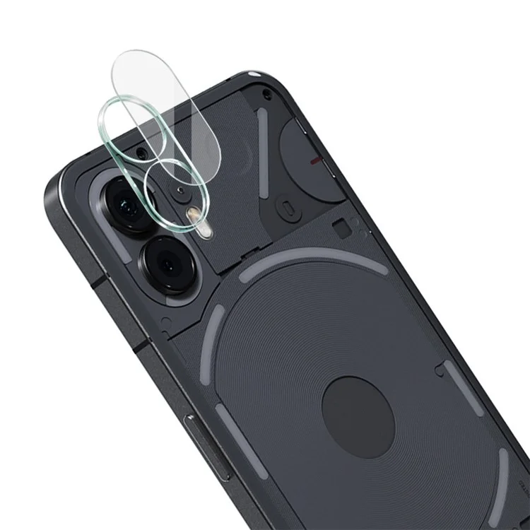 IMAK For Nothing Phone (2) Integrated Tempered Glass Lens Film + Acrylic Lens Cap Clear Lens Protector