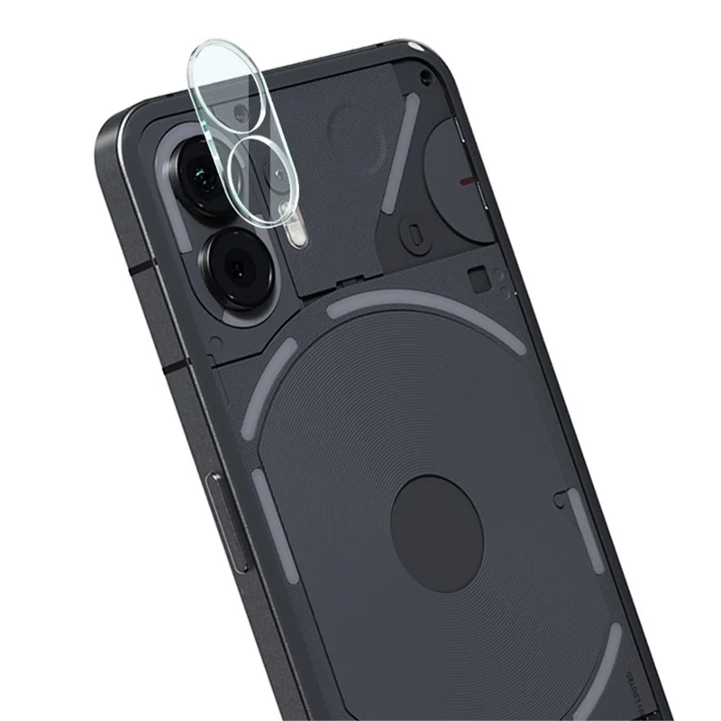 IMAK For Nothing Phone (2) Integrated Tempered Glass Lens Film + Acrylic Lens Cap Clear Lens Protector