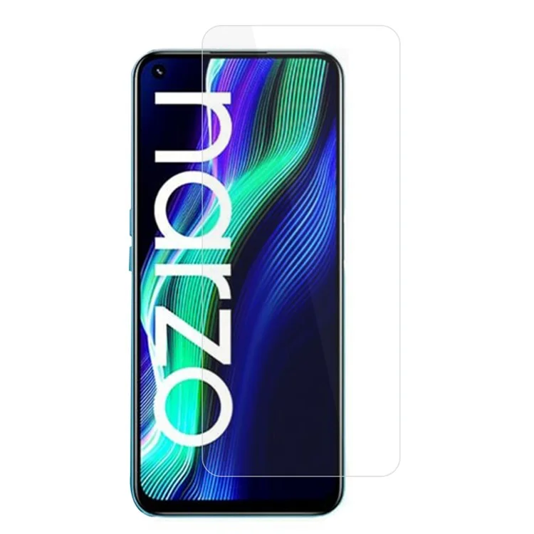 Für Realme Narzo 60 5G Clear Screen Proector 0,25 Arc Edge High Aluminum-silicon Glas 9H Härte Film