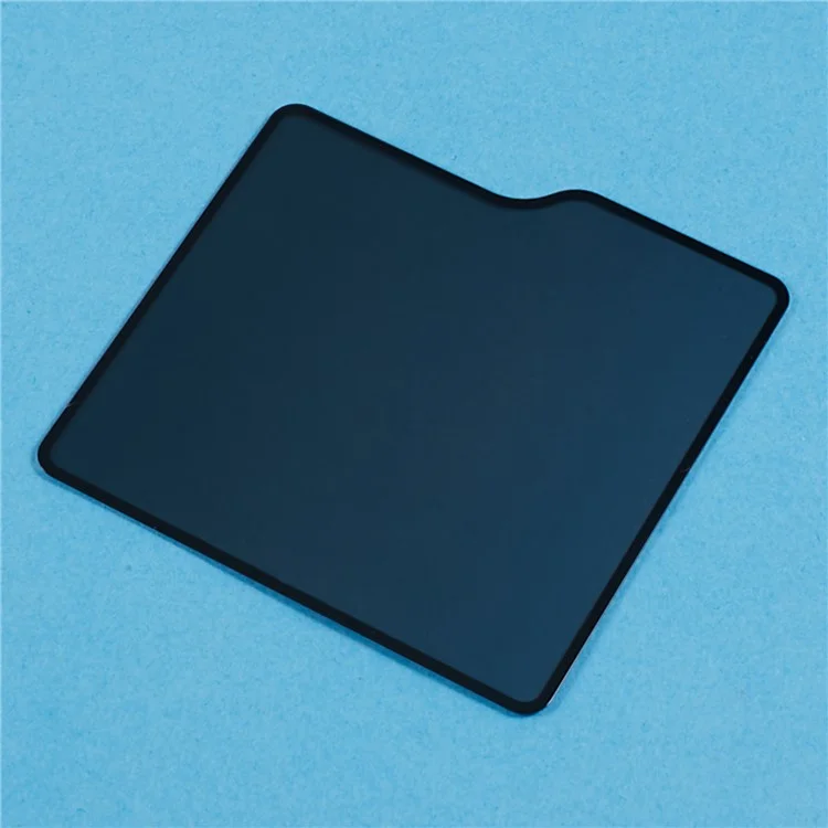 Für Samsung Galaxy Z Flip5 5G Full Coverage Side Glue Tempered Glass Film Silk Printing Anti-Spy Back Screen Protector
