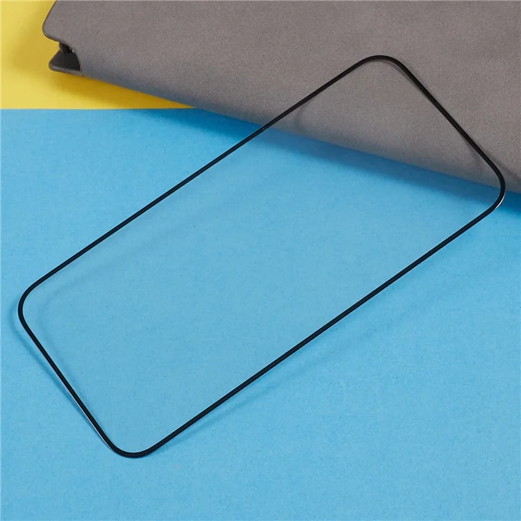 Pour iPhone 15 Pro HD Clair Écran Film 20D Verre Trempé Soie Impression Colle Complète Écran Couverture Protecteur