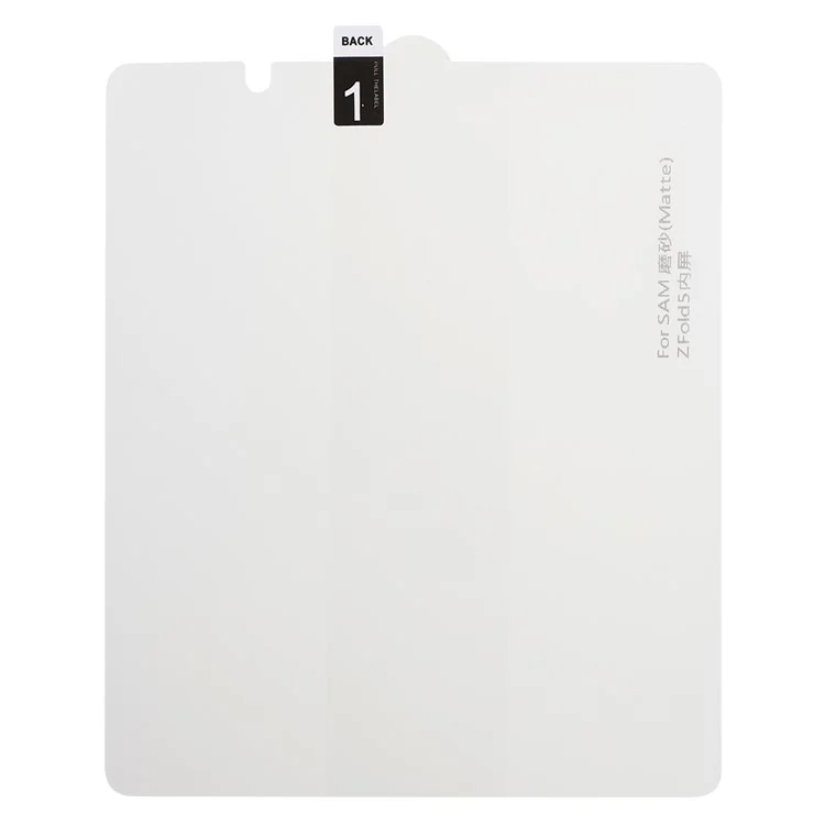 1 Set TPU + PET Hydrogel-Film für Samsung Galaxy Z Fold5 5G, Full Cover Innen + Vorne + Rückseite + Seite Matte Schutzfolie
