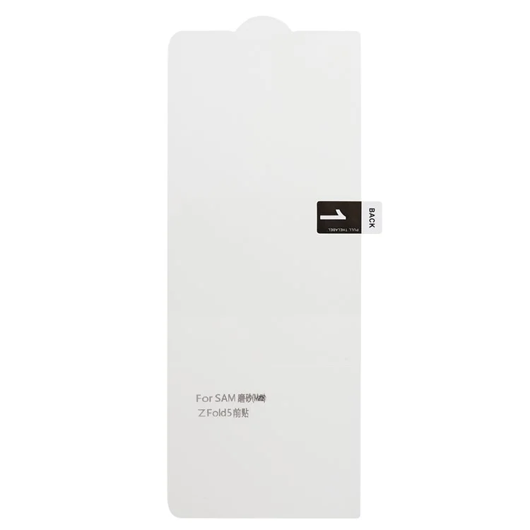 1 Set TPU + PET Hydrogel-Film für Samsung Galaxy Z Fold5 5G, Full Cover Innen + Vorne + Rückseite + Seite Matte Schutzfolie