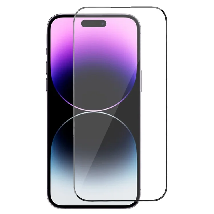 X-level Für Iphone 14 Pro Max / 15 Plus 2,5d Seidendruck Vollbildschutz Vollkleber Temperierter Glasfilm