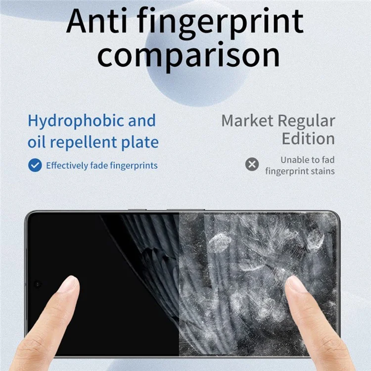 For Google Pixel 7 Pro 5G Side Glue Full Screen Protector Scratch-Resistant Curved HD Clear Tempered Glass Film