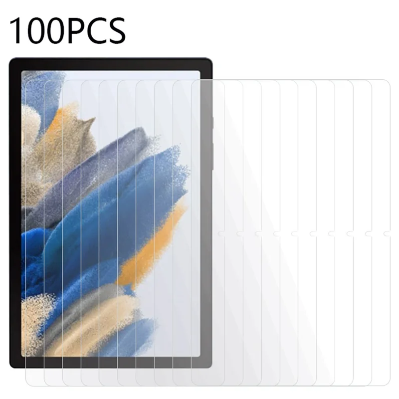 Köp i stort format 100 st för Samsung Galaxy Tab A11+ / A9+ skärmskydd med hög transparens i härdat glas för surfplatta skärmfilm