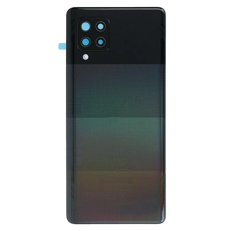 Pour Samsung Galaxy A42 5G A426 Boîtier de pile avec autocollant adhésif + Cache de l'objectif de la caméra - Prisme Dot Noir