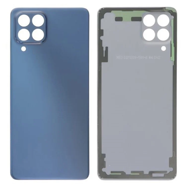 For Samsung Galaxy M53 5G M536 Battery Housing Cover with Adhesive Sticker Replacement Part - Blue