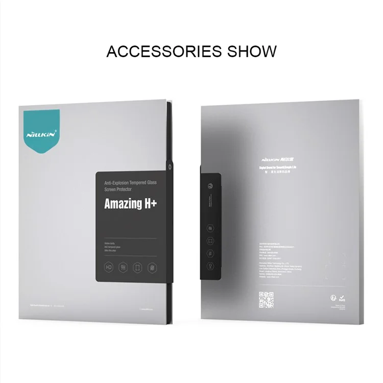 NILLKIN Amazing H+ Series Para Samsung Galaxy Tab S9 Tablet Protetor de Tela Completo Anti-explosão Película de Vidro AGC