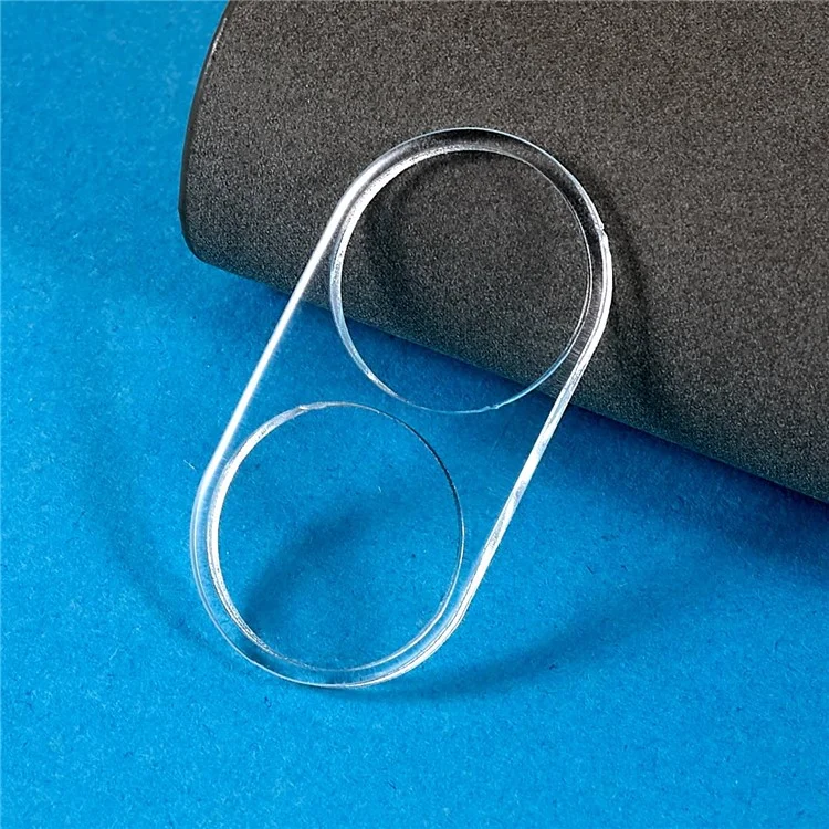 2 Pièces Gratuites pour Nothing Phone (2) Protecteur d'Objectif d'Appareil Photo 3D Arc Edge Anti-Rayures Verre Trempé Film de Lentille