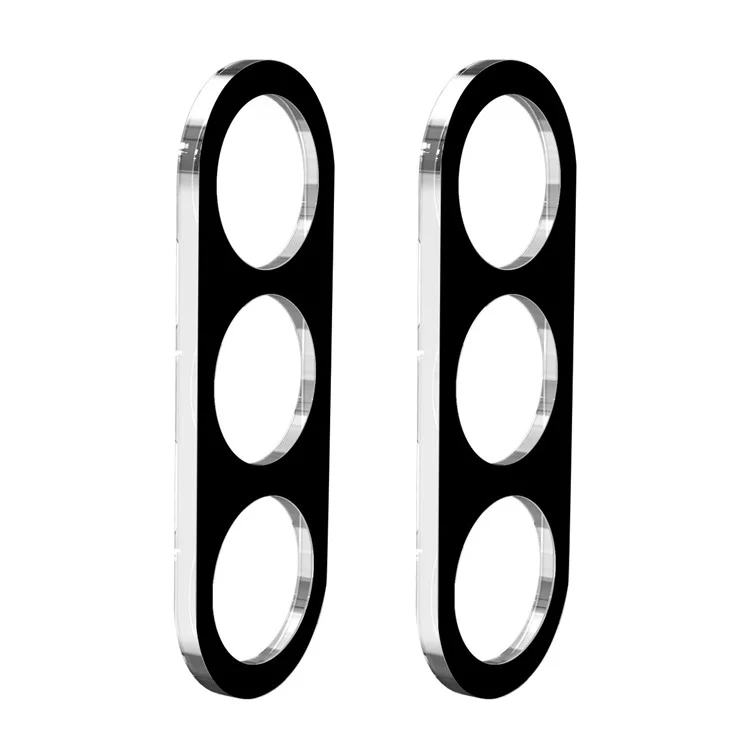 ENKAY HAT PRINCE 2Pcs  /  Set for Samsung Galaxy A54 5G Camera Lens Protector Full Cover Silk Printing Tempered Glass Film