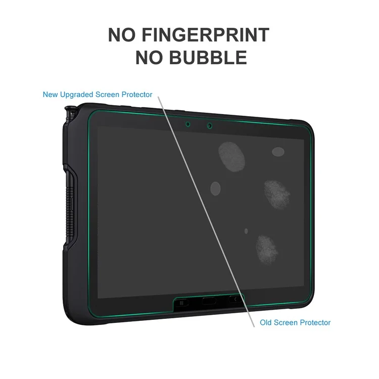 ENKAY HAT PRINCE For Samsung Galaxy Tab Active5 Pro / Active4 Pro / Active Pro Screen Protector 0.33mm 9H 2.5D High Aluminium-Silicon Glass Film