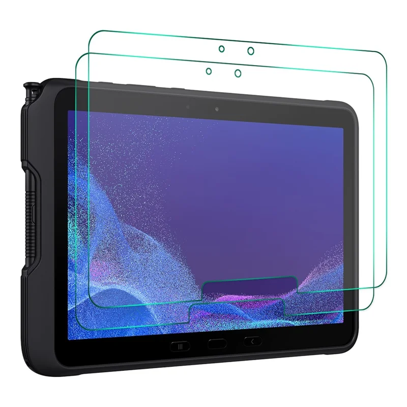 ENKAY HAT PRINCE 2Pcs For Samsung Galaxy Tab Active5 Pro / Active4 Pro / Active Pro 0.33mm 9H Screen Protector HD High Aluminium-Silicon Glass Film