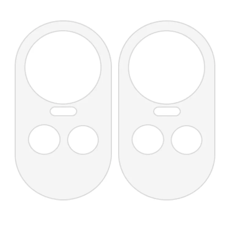 2Peças Para Oppo Reno10 Pro 5G (Global) / Reno10 5G (Global) Protetor de Lente de Câmera de Borda Curva 3D Antipoeira Película de Vidro Temperado Traseira