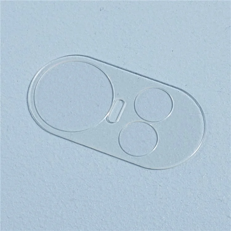 2Peças Para Oppo Reno10 Pro 5G (Global) / Reno10 5G (Global) Protetor de Lente de Câmera de Borda Curva 3D Antipoeira Película de Vidro Temperado Traseira