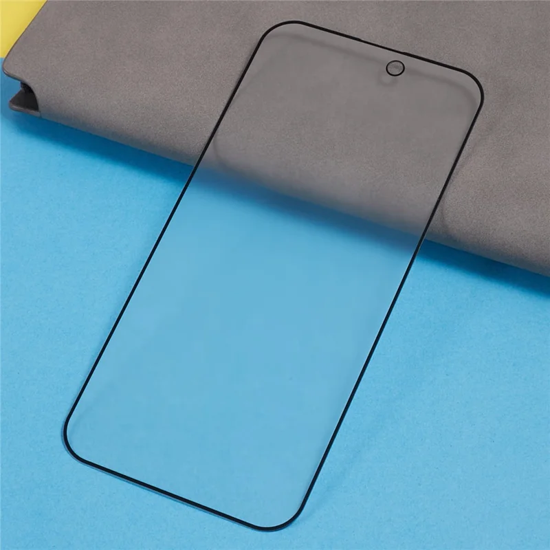 For iPhone 15 Pro Tempered Glass Film Full Cover Shatterproof AG Matte Screen Protector