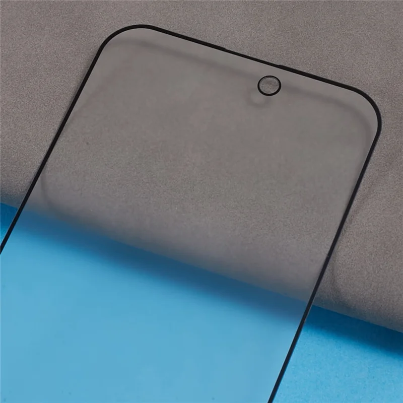 For iPhone 15 Pro Tempered Glass Film Full Cover Shatterproof AG Matte Screen Protector