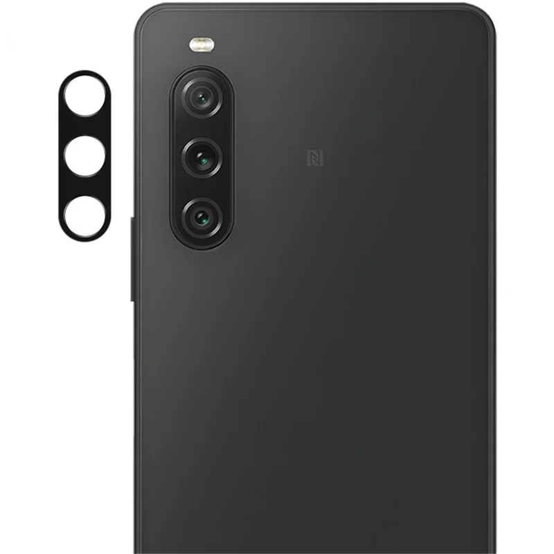 IMAK For Sony Xperia 10 V Metal Camera Lens Protector Anti-scratch Phone Rear Lens Bezel Protective Cover