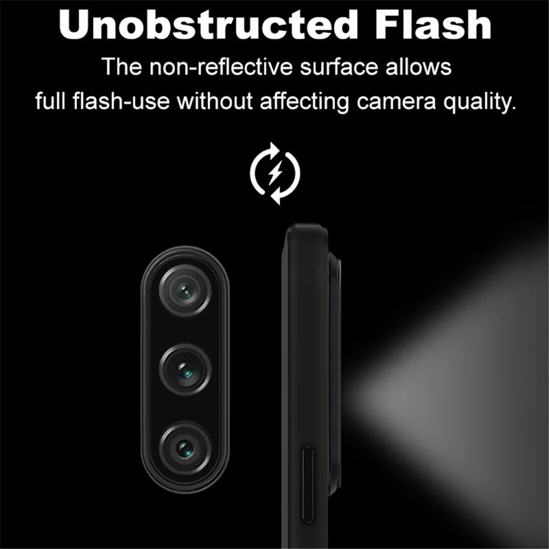 IMAK For Sony Xperia 10 V Metal Camera Lens Protector Anti-scratch Phone Rear Lens Bezel Protective Cover