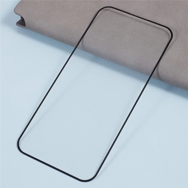 D Pro For iPhone 15 Pro Max Full Coverage Screen Protector Silk Printing Full Glue Tempered Glass HD Clear Film