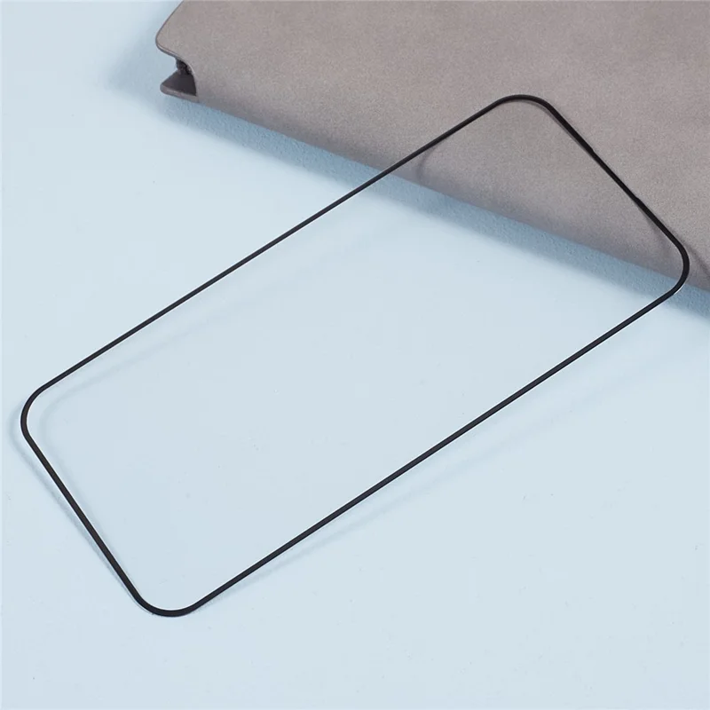 D Pro For iPhone 15 Pro Max Full Coverage Screen Protector Silk Printing Full Glue Tempered Glass HD Clear Film